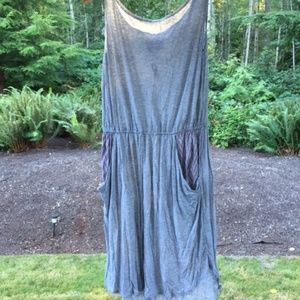 Raven & Lily Grey Vintage Short Tank Dress